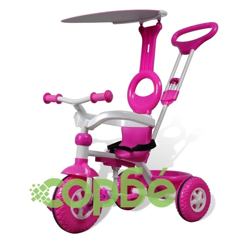 Триколка за малки деца, бяло и розово ➤ топ цена ➤ sorbe.bg