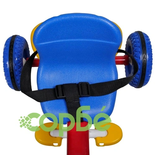 Триколка за малки деца, в червено, жълто и синьо ➤ топ цена ➤ sorbe.bg