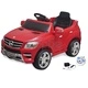 Елекрическа кола Mercedes ML350 червена 6V с дистанционно