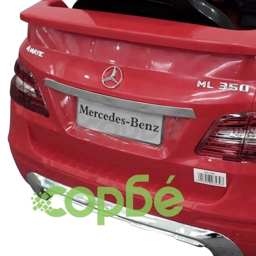 Елекрическа кола Mercedes ML350 червена 6V с дистанционно ➤ топ цена ➤ sorbe.bg