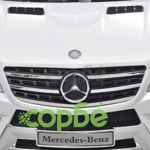 Електрическа кола Mercedes ML350 бяла 6V с дистанционно ➤ топ цена ➤ sorbe.bg