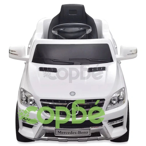 Електрическа кола Mercedes ML350 бяла 6V с дистанционно ➤ топ цена ➤ sorbe.bg