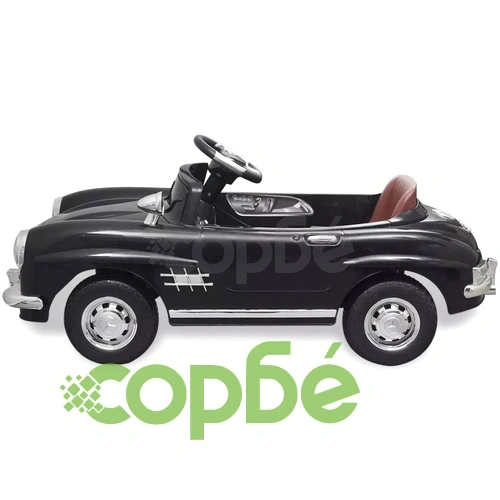 Електрическа кола Mercedes 300SL, черна, 6V с дистанционно ➤ топ цена ➤ sorbe.bg