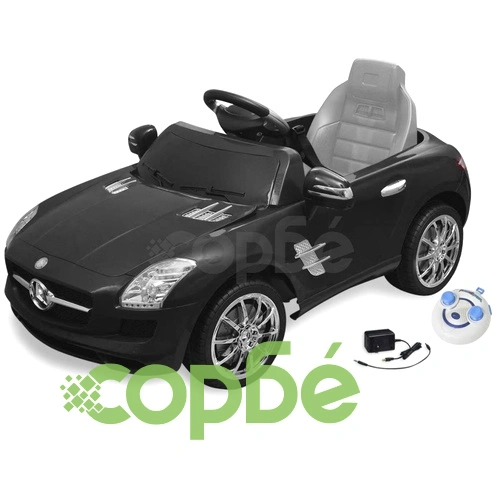 Електрическа кола Mercedes  SLS AMG, черна, 6V с дистанционно ➤ топ цена ➤ sorbe.bg