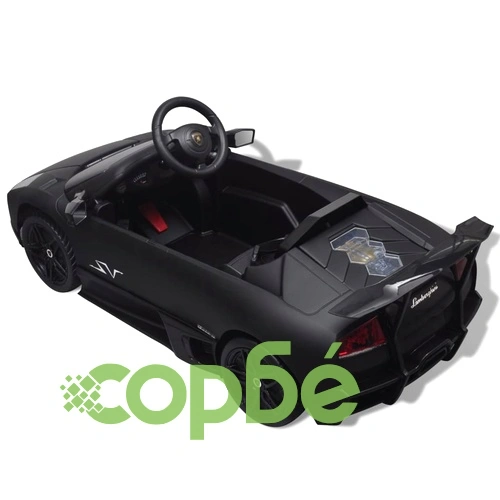 Електрическа кола Lamborghini Murcielago LGO LP 670-4SV, черна ➤ топ цена ➤ sorbe.bg