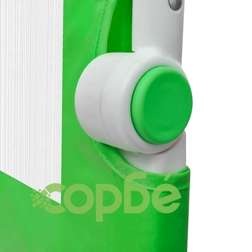 Ограничител за детско легло, 102x42 см, зелен ➤ топ цена ➤ sorbe.bg