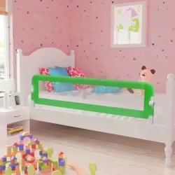 Ограничител за детско легло, 150x42 см, зелен