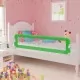 Ограничител за детско легло, 150x42 см, зелен
