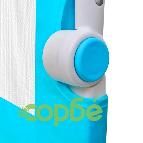 Ограничител за детско легло, 102x42 см, син ➤ топ цена ➤ sorbe.bg