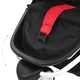 Бебешка количка триколка, червено и черно