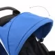 Бебешка количка триколка, синьо и черно