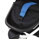 Бебешка количка триколка, синьо и черно