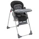Високо бебешко столче за хранене, сиво