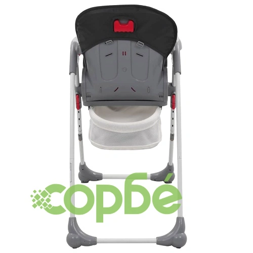 Високо бебешко столче за хранене, сиво ➤ топ цена ➤ sorbe.bg