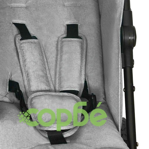 Количка за близнаци, стомана, светлосива ➤ топ цена ➤ sorbe.bg