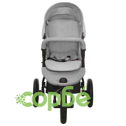 Бебешка количка, светлосива, стомана ➤ топ цена ➤ sorbe.bg