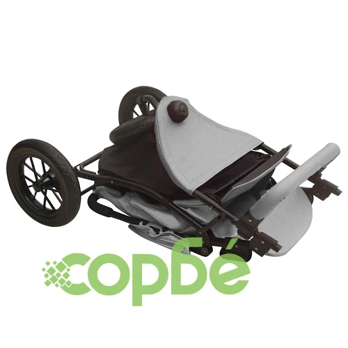 Бебешка количка, светлосива, стомана ➤ топ цена ➤ sorbe.bg