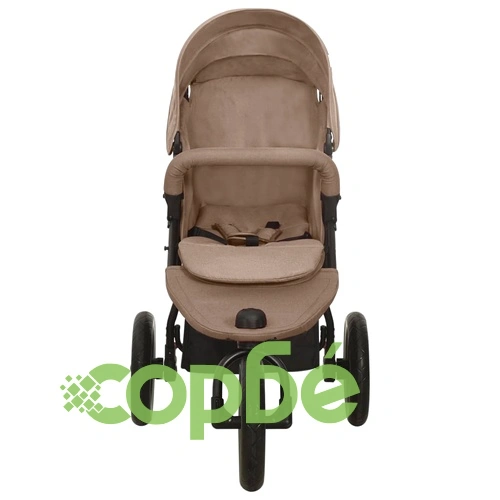 Бебешка количка, таупе, стомана ➤ топ цена ➤ sorbe.bg