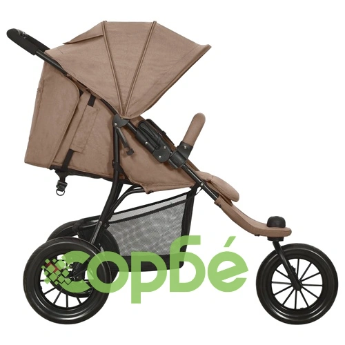 Бебешка количка, таупе, стомана ➤ топ цена ➤ sorbe.bg