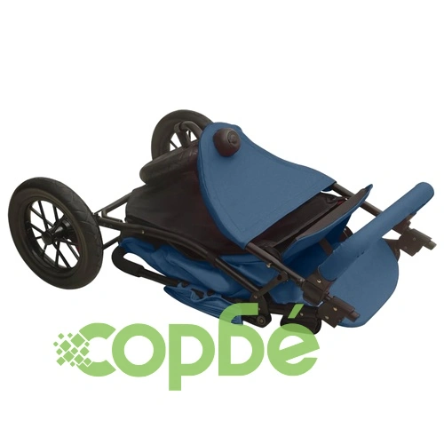 Бебешка количка, тъмносиня, стомана ➤ топ цена ➤ sorbe.bg