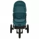 Бебешка количка, зелена, стомана