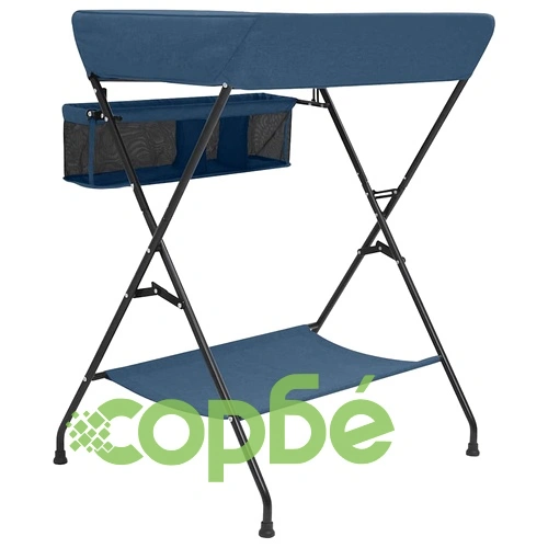 Маса за повиване, тъмносиня, желязо ➤ топ цена ➤ sorbe.bg