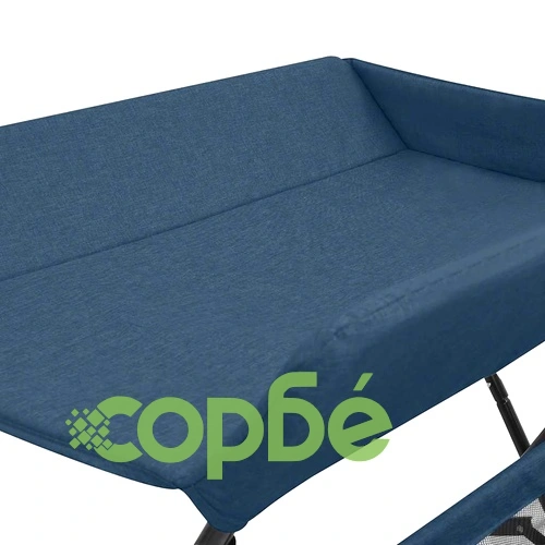 Маса за повиване, тъмносиня, желязо ➤ топ цена ➤ sorbe.bg