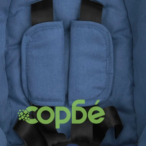 Бебешко столче за кола, тъмносиньо, 42x65x57 см ➤ топ цена ➤ sorbe.bg