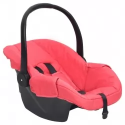 Бебешко столче за кола, червено, 42x65x57 см