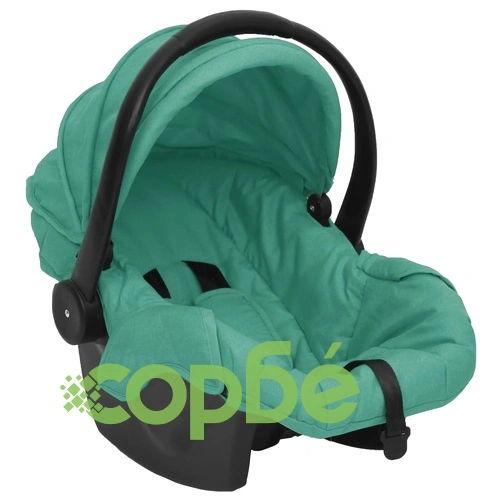 Бебешка количка 3-в-1, зелена, алуминий ➤ топ цена ➤ sorbe.bg