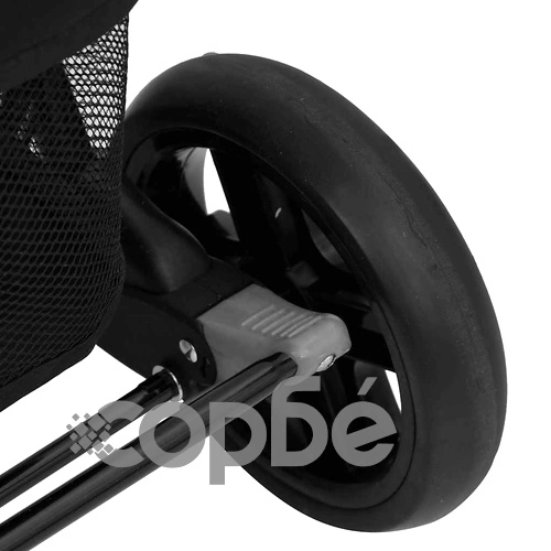 Количка за близнаци, светлосива, стомана ➤ топ цена ➤ sorbe.bg