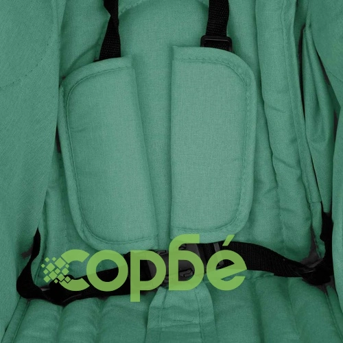 Количка за близнаци, зелена, стомана ➤ топ цена ➤ sorbe.bg