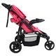 Бебешка количка триколка, червено и черно, стомана