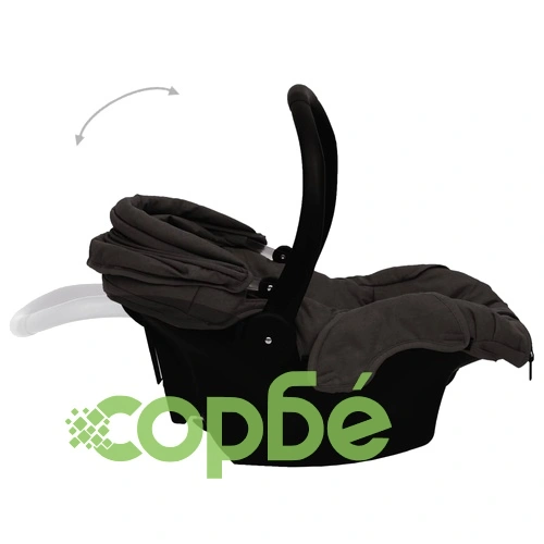 Бебешко столче за кола, антрацит, 42x65x57 см ➤ топ цена ➤ sorbe.bg