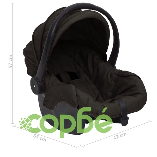 Бебешко столче за кола, антрацит, 42x65x57 см ➤ топ цена ➤ sorbe.bg
