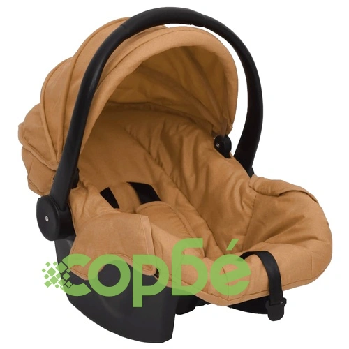 Бебешко столче за кола, таупе, 42x65x57 см ➤ топ цена ➤ sorbe.bg