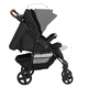 Бебешка количка 2-в-1, антрацит, стомана