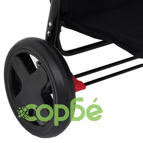 Бебешка количка 2-в-1, таупе, стомана ➤ топ цена ➤ sorbe.bg