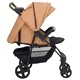 Бебешка количка 3-в-1, таупе, стомана