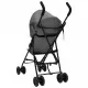 Бебешка лятна количка, светлосиво и черно, стомана