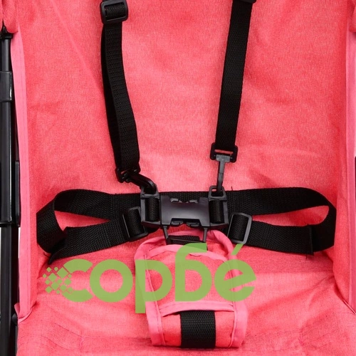 Бебешка лятна количка, червено и черно, стомана ➤ топ цена ➤ sorbe.bg