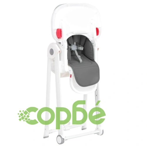 Бебешко столче за хранене, тъмносиво, алуминий ➤ топ цена ➤ sorbe.bg