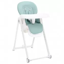Бебешко столче за хранене, тюркоазен, алуминий