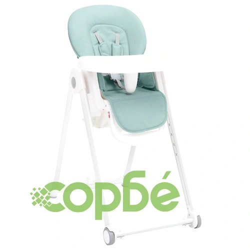 Бебешко столче за хранене, тюркоазен, алуминий ➤ топ цена ➤ sorbe.bg