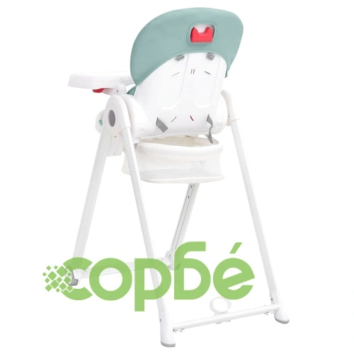 Бебешко столче за хранене, тюркоазен, алуминий ➤ топ цена ➤ sorbe.bg