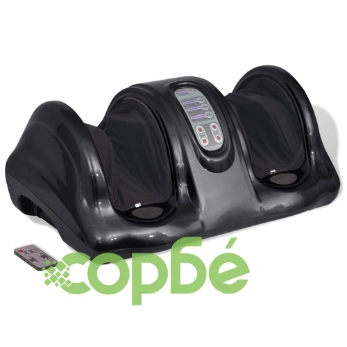 Уред за шиацу масаж на стъпалата, черен ➤ топ цена ➤ sorbe.bg