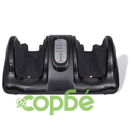 Уред за шиацу масаж на стъпалата, черен ➤ топ цена ➤ sorbe.bg