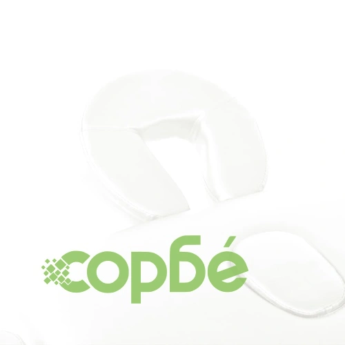 Сгъваема масажна кушетка с 2 зони, 10 см плътен пълнеж, бяла ➤ топ цена ➤ sorbe.bg