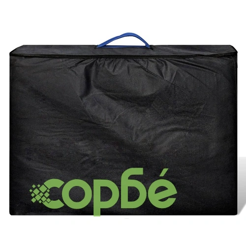 Масажна кушетка с 3 зони, цвят: син ➤ топ цена ➤ sorbe.bg