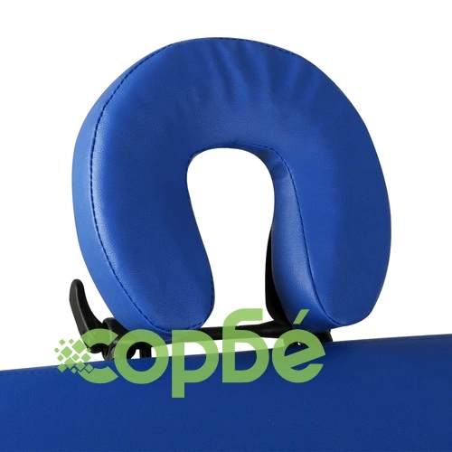 Синя сгъваема масажна кушетка 2 зони с алуминиева рамка ➤ топ цена ➤ sorbe.bg